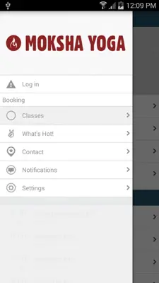 Moksha Hot Yoga android App screenshot 3